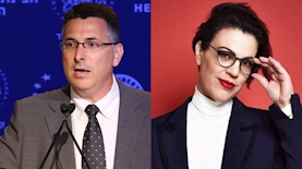 גלית דיסטל אטבריאן וגדעון סער, צילום: ויקיפדיה וארז חרודי